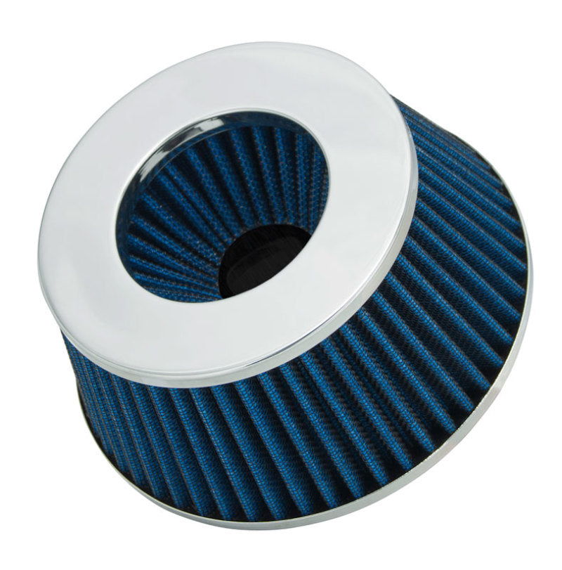 Spectre Adjustable Conical Air Filter 2-1/2in. Tall (Fits 3in. / 3-1/2in. / 4in. Tubes) - Blue-thumbmail-3