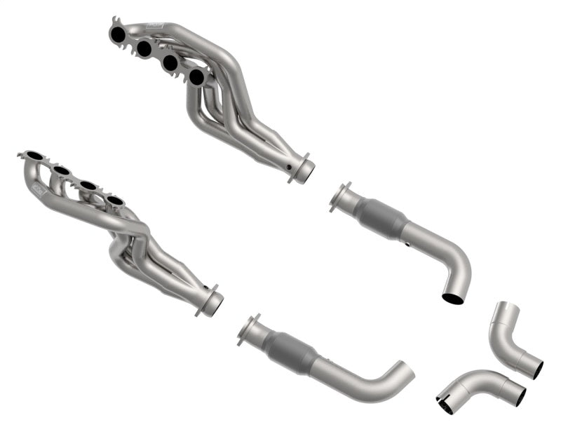 Kooks 2020 Mustang GT500 5.2L 2in x 3in SS Headers w/GREEN Catted Connection Pipe-thumbmail-22