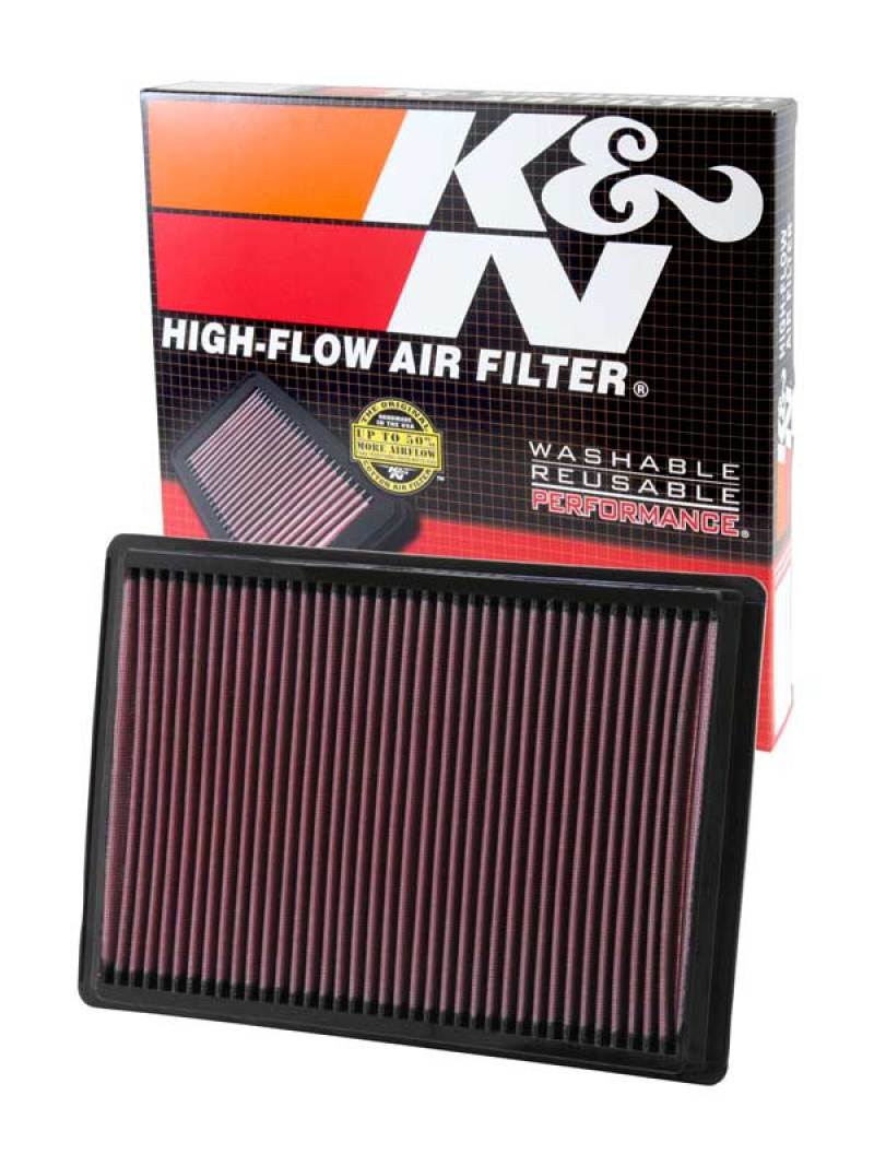 K&N 04-10 Chrysler 300/300C / 06-09 Dodge Charger / 05-08 Magnum / 08-10 Challenger Drop In Air Filt-thumbmail-16