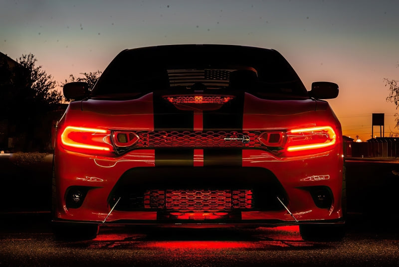 Oracle 15-21 Dodge Charger RGB+W DRL Headlight DRL Upgrade Kit - ColorSHIFT 2-thumbmail-12
