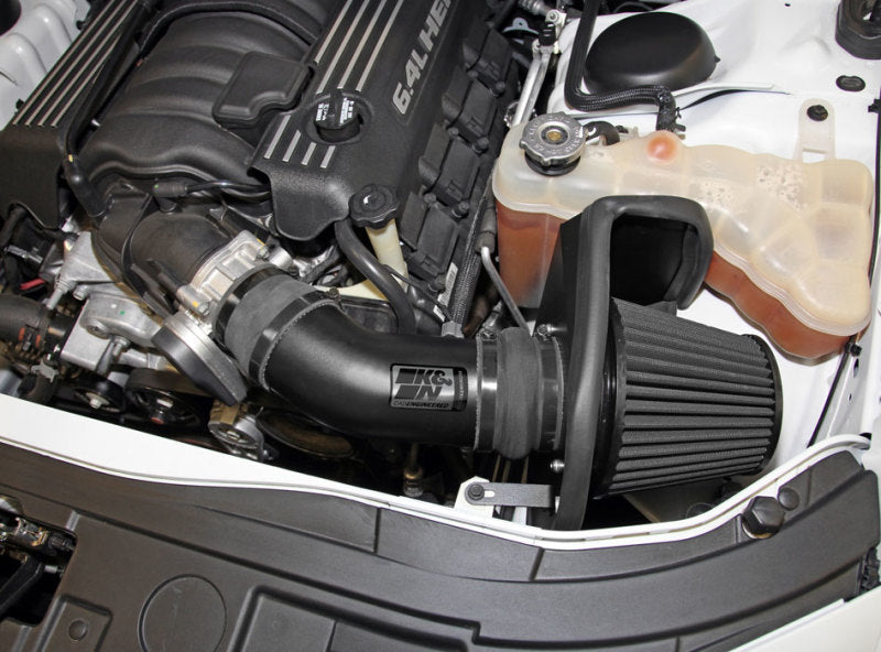 K&N 11-13 Dodge Challenger V8/12-13 Charger V8 / 12-13 Chrysler 300 Black Performance Intake Kit-thumbmail-6