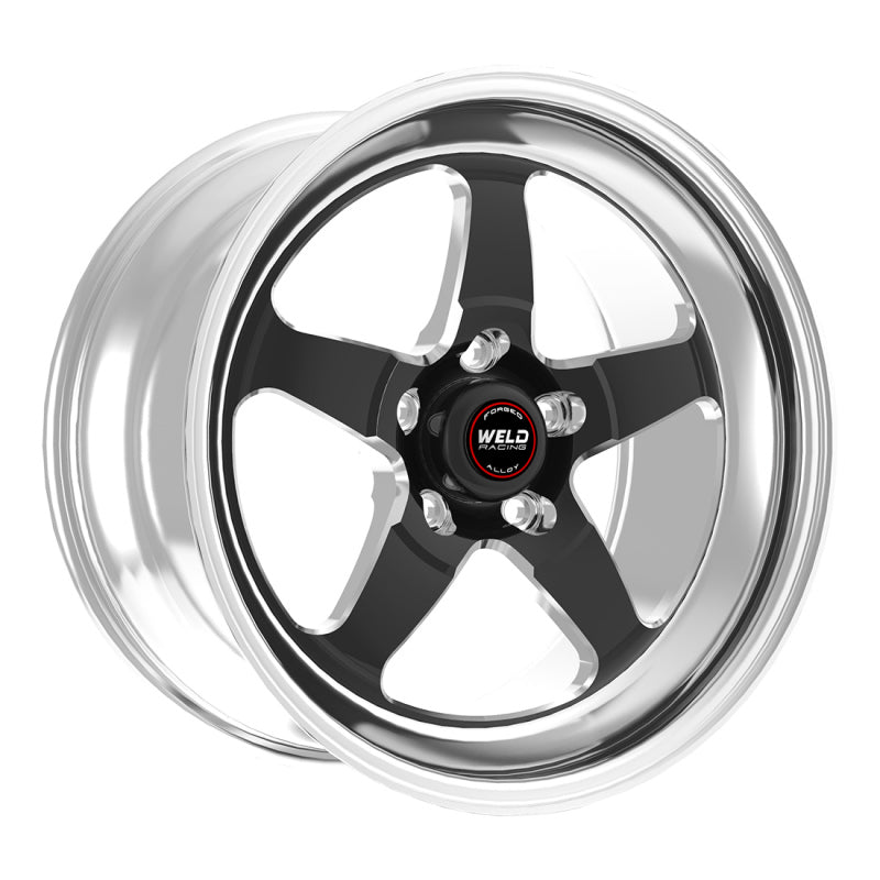 Weld S71 20x7.5 / 5x4.5 BP / 2.3in. BS Black Wheel (High Pad) - Non-Beadlock-thumbmail-2