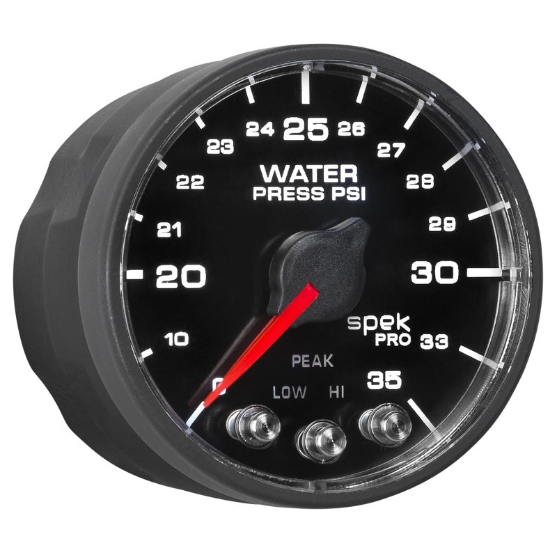 Autometer Spek-Pro - Nascar 2-1/16in Water Press 0- 35 psi Bfb Sp-thumbmail-7