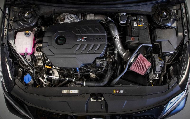 K&N 2022 Hyundai Elantra N 2.0L L4 Silver Typhoon Intake-thumbmail-2