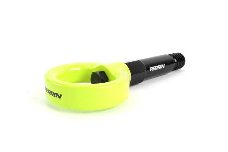 Perrin 2020 Toyota Supra Tow Hook Kit (Front) - Neon Yellow-thumbmail-9