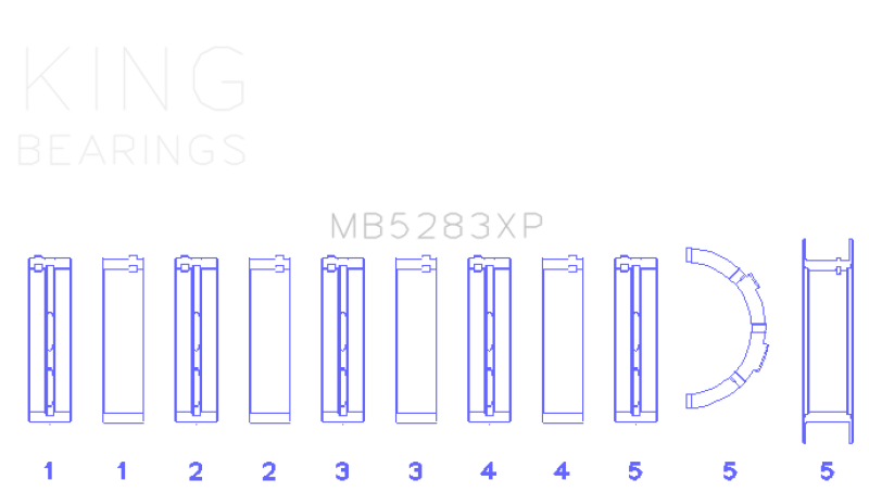 King Performance Main Race Bearing Set - Size Standard X-thumbmail-2
