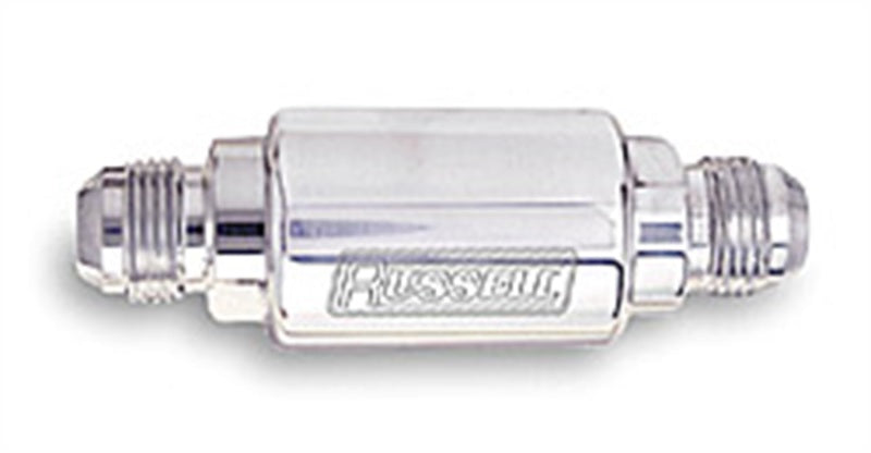 Russell Performance Polished Aluminum (3in Length 1-1/4in dia. -6 male inlet/outlet)-thumbmail-8
