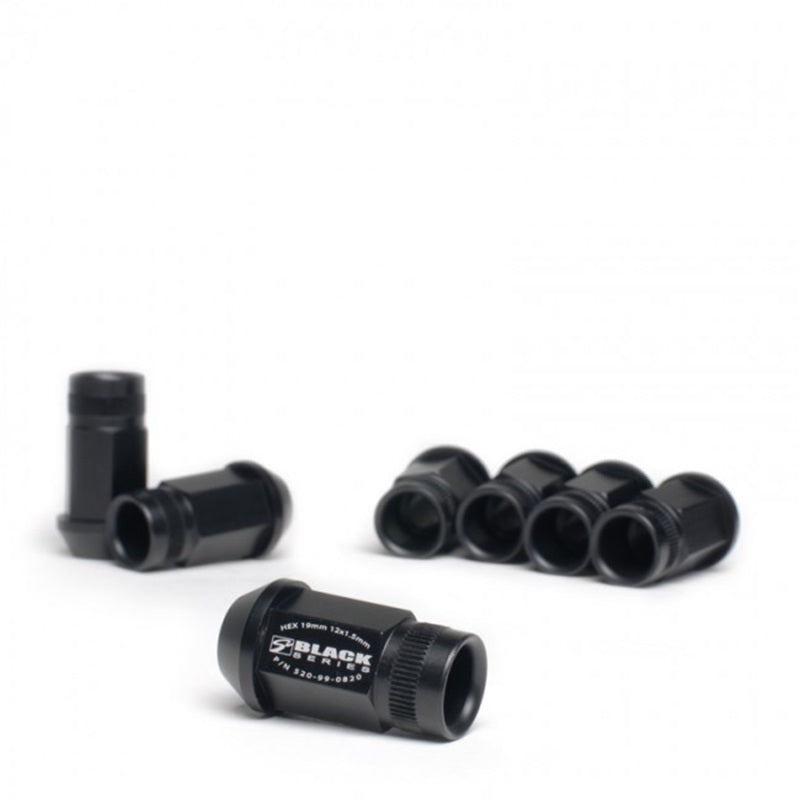 Skunk2 12 x 1.5 Forged Lug Nut Set (Black Series) (20 Pcs.)-thumbmail-10