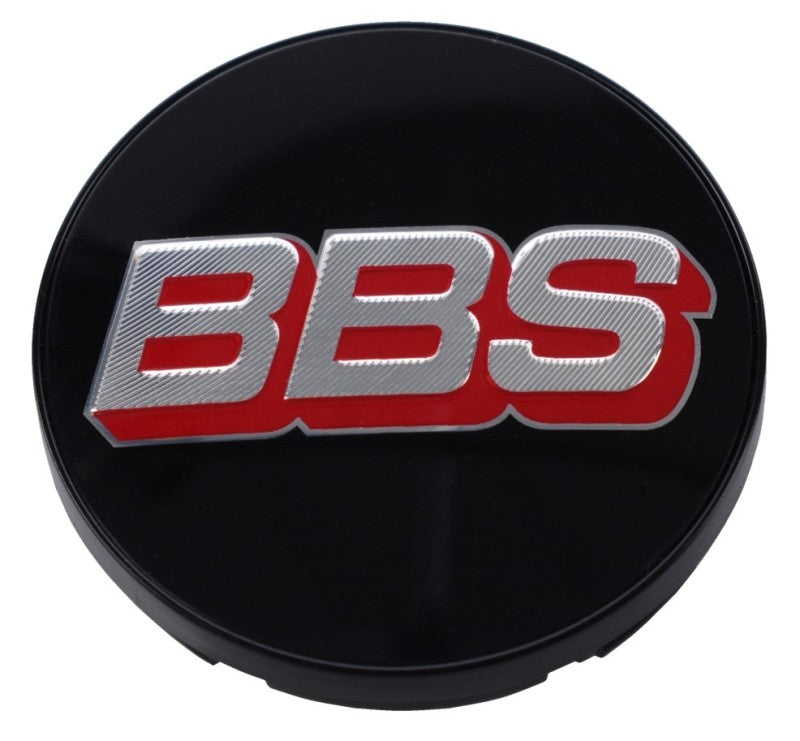 BBS Center Cap 56mm Black/Silver/Red-thumbmail-1