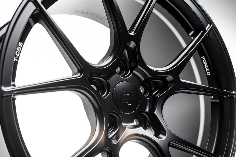 Titan 7 T-CS5 18x9.5 5x114.3 +40 Offset / 73 CB Machine Black Wheel (Hub Ring Req.)-thumbmail-14