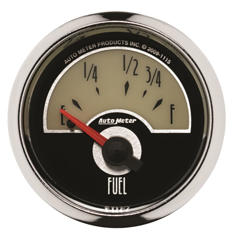 AutoMeter Gauge Fuel Level 2-1/16in. 73 Ohm(e) to 10 Ohm(f) Elec Cruiser-thumbmail-1