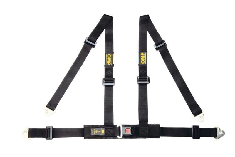 OMP 4 Point Harness - Black