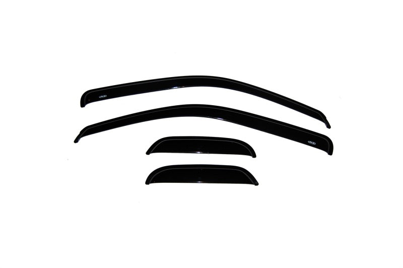 AVS 04-12 Chevy Colorado Ext. Cab Ventvisor Outside Mount Window Deflectors 4pc - Smoke-thumbmail-3