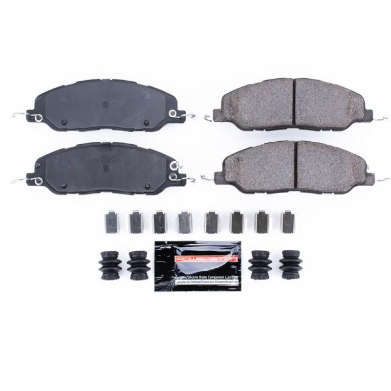 Power Stop 11-14 Ford Mustang Front Z23 Evolution Sport Brake Pads w/Hardware-thumbmail-2