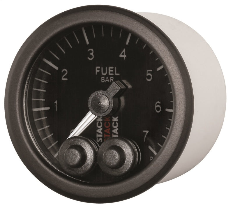 Autometer Stack 52mm 0-7 Bar M10 Male Pro-Control Fuel Pressure Gauge - Black-thumbmail-2