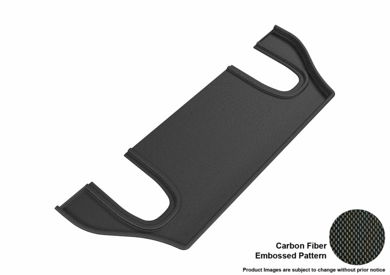 3D MAXpider 2016-2020 Tesla Model X 6-Seats Kagu 3rd Row Floormats - Black-thumbmail-1