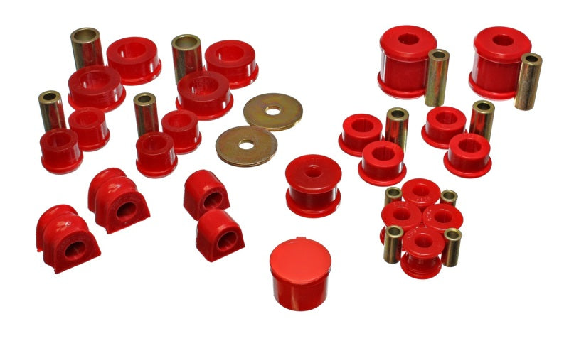 Energy Suspension 02-06 Subaru Impreza/WRX Red Hyper-Flex Master Bushing Set-thumbmail-3