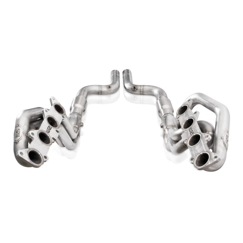 Stainless Works 15-18 Ford Mustang GT Aftermarket Connect 2in Catted Headers-thumbmail-9