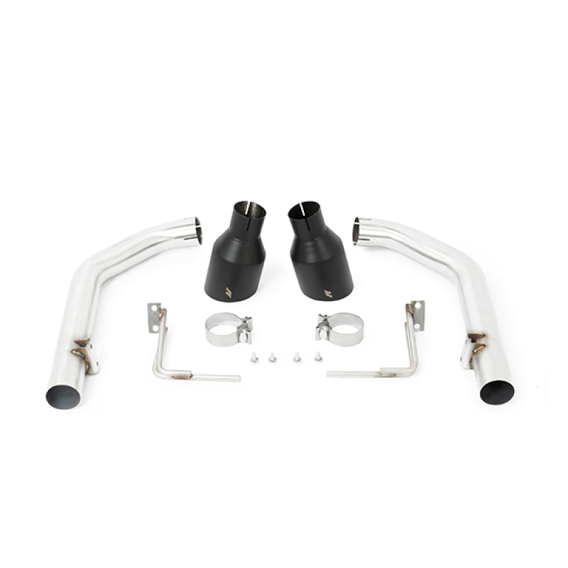Mishimoto 2015+ Ford Mustang Axleback Exhaust Race w/ Black Tips-thumbmail-3