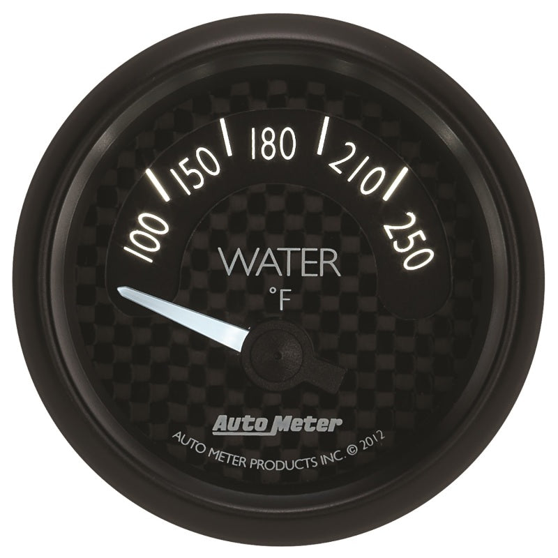 Autometer GT Series 52mm Short Sweep Electronic 100-250 Deg F Water Temperature-thumbmail-6