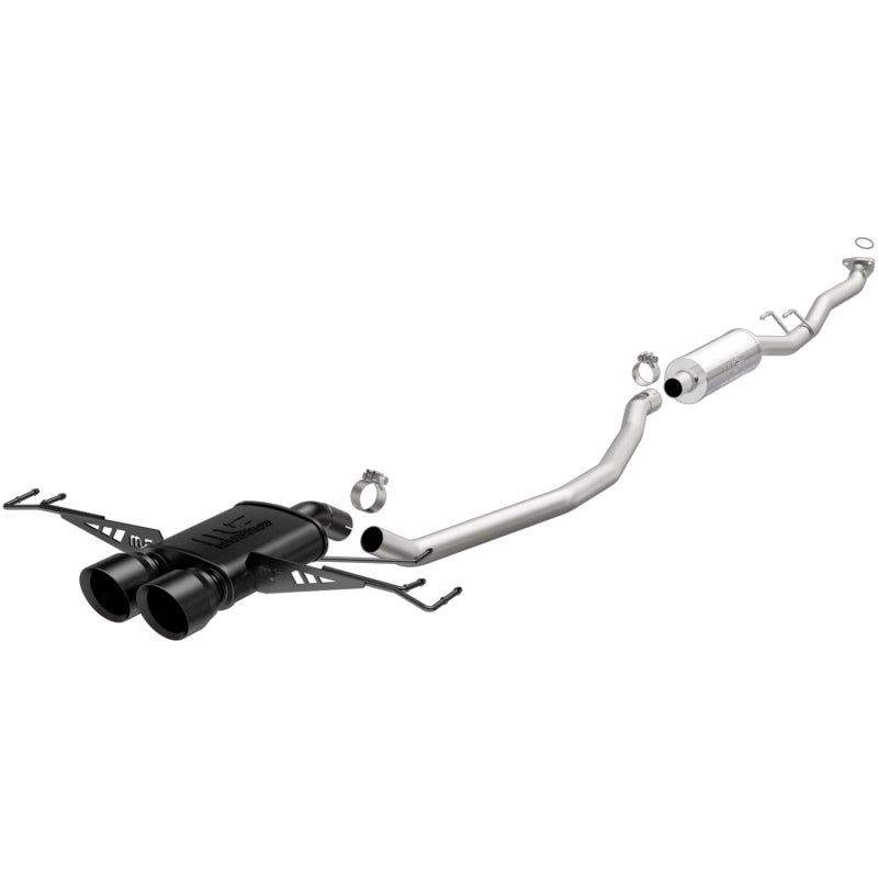 MagnaFlow 2017 Honda Civic L4 1.5L Street Series Cat-Back Exhaust w/ Black Tips-thumbmail-2