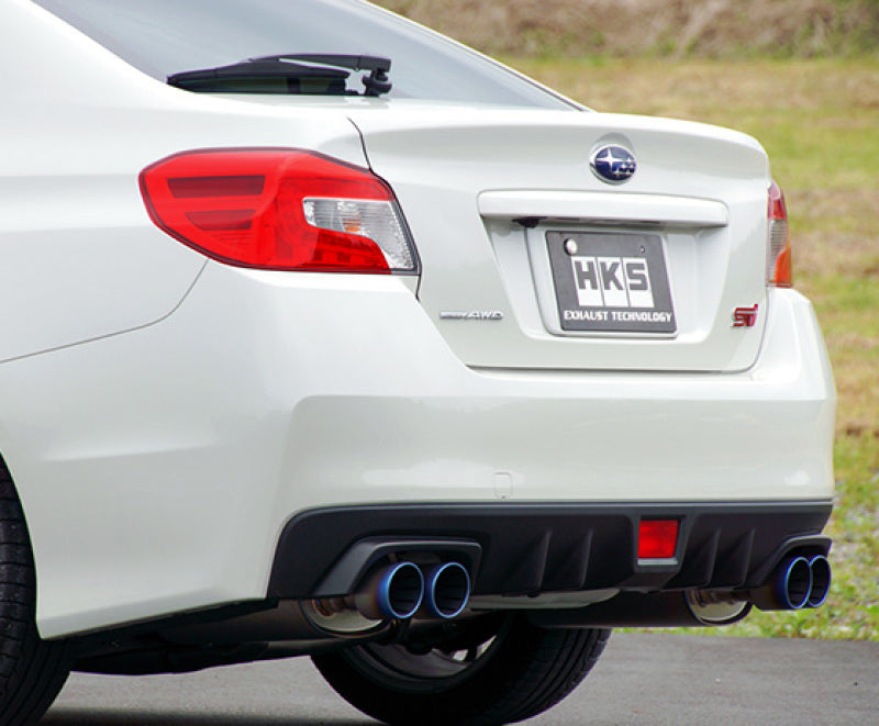 HKS SUPER TURBO MUFFLER  Ti Subaru VAB WRX STI/VAG WRX S4-thumbmail-2