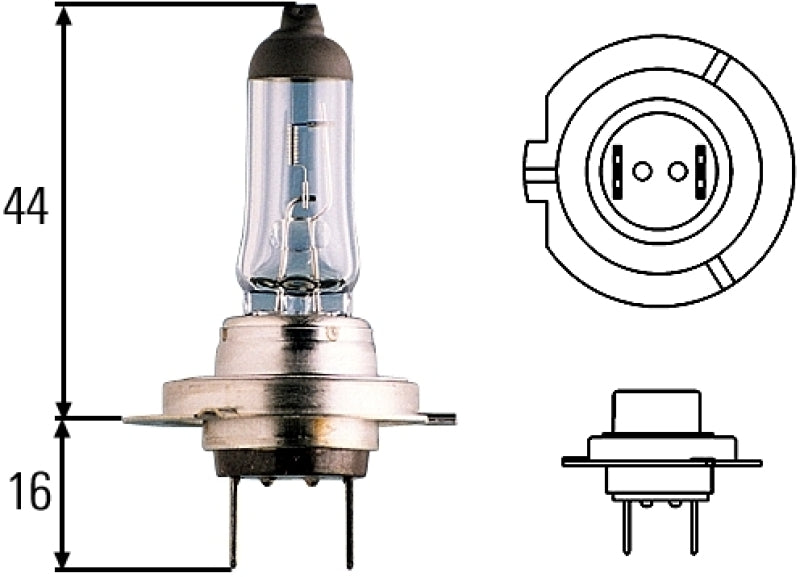 Hella Optilux H7 12V/55W XY Xenon Yellow Bulb-thumbmail-12