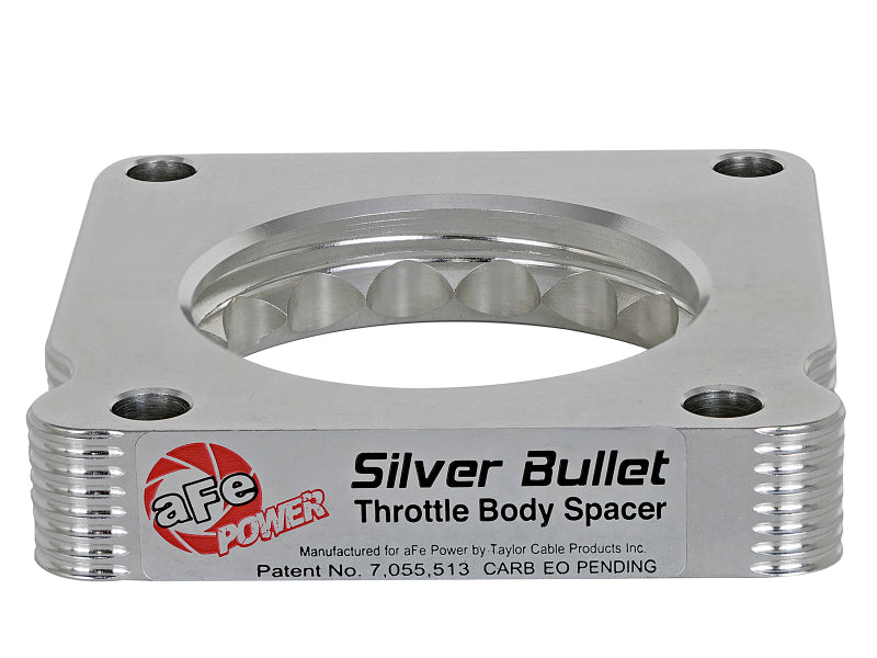 aFe 01-16 Nissan Patrol (Y61) L6-4.8L Silver Bullet Throttle Body Spacer-thumbmail-8