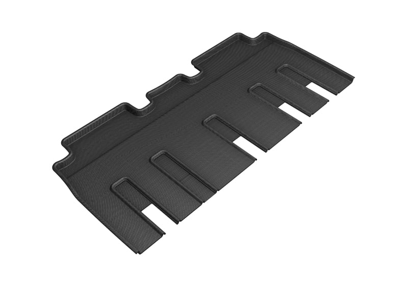 3D MAXpider 2017-2020 Tesla Model X Folding 7-Seats Kagu 2nd Row Floormats - Black-thumbmail-1
