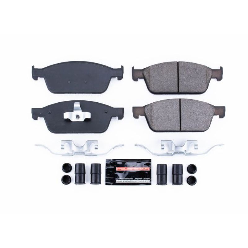 Power Stop 2013 Ford Focus Front Z23 Evolution Sport Brake Pads w/Hardware-thumbmail-1