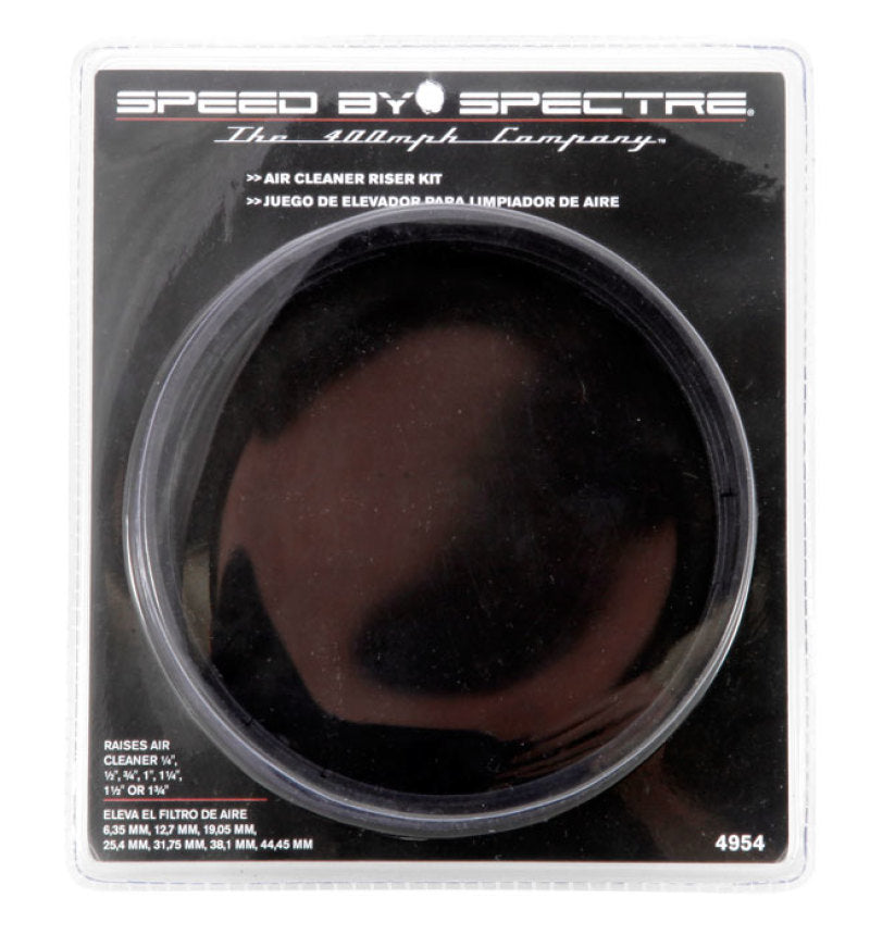 Spectre Air Cleaner Riser Kit - Black-thumbmail-11