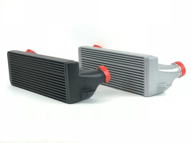 CSF 04-13 BMW 335i/xi (E90/E91/E92/E93) High Performance Stepped Core Bar/Plate Intercooler - Black-thumbmail-4