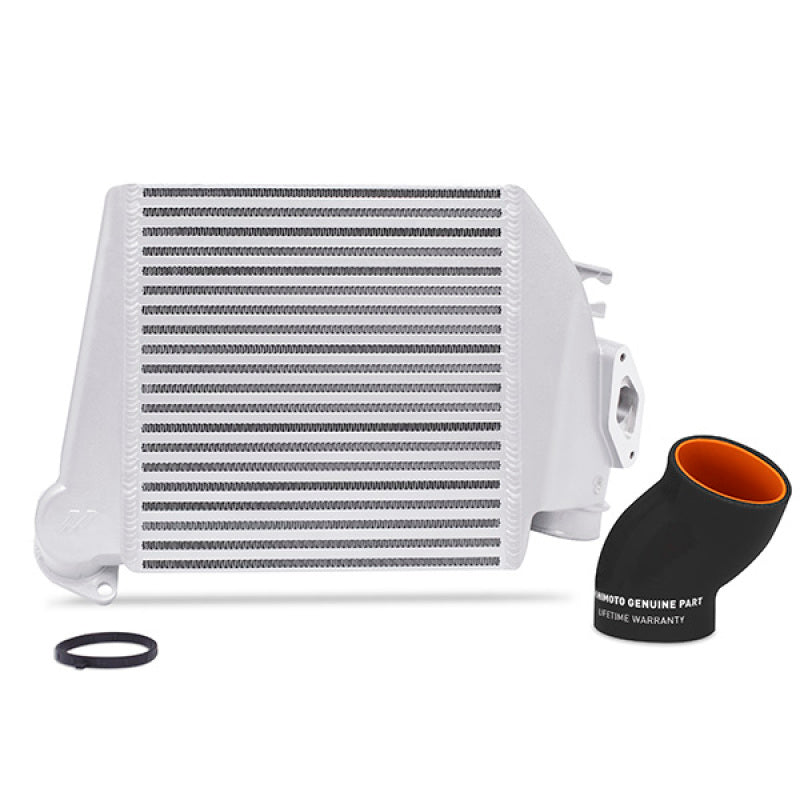 Mishimoto 08-14 Subaru WRX Top-Mount Intercooler Kit - Powder Coated Silver & Black Hoses-thumbmail-2