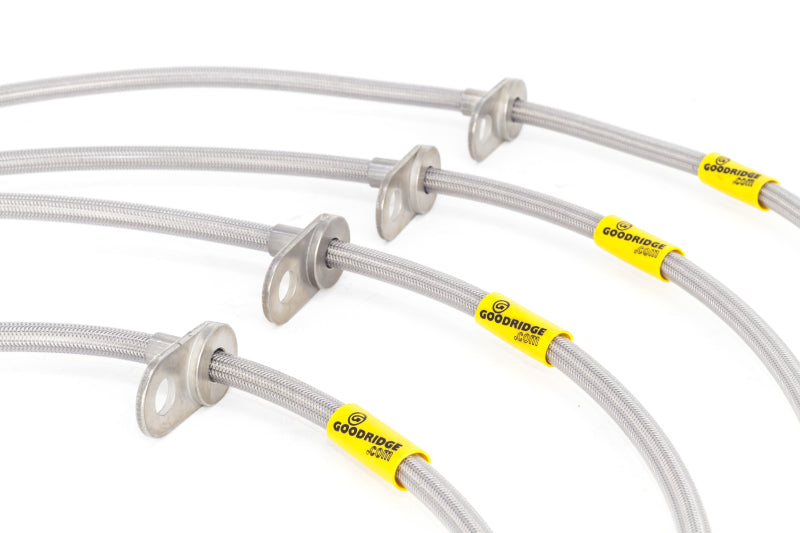 Goodridge 17-18 Honda Civic Si (Si Model Only) SS Brake Line Kit-thumbmail-11