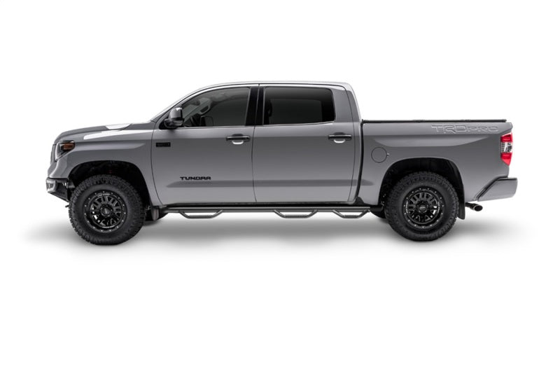 N-Fab Nerf Step 15-17 GMC - Chevy Canyon/Colorado Crew Cab 5ft Bed - Tex. Black - Bed Access - 3in-thumbmail-11