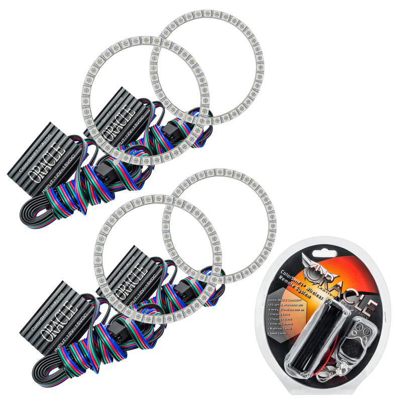 Oracle Nissan 370 Z 09-20 Dual Halo Kit - ColorSHIFT-thumbmail-8