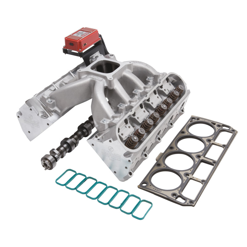 Edelbrock Power Package Top End Kit Victor Jr Series Chevrolet 1997-2004 5 7L LS1-thumbmail-1