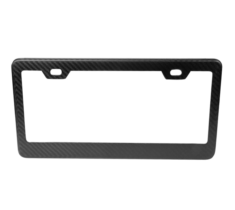 NRG License Plate Frame - Dry Carbon Fiber-thumbmail-2