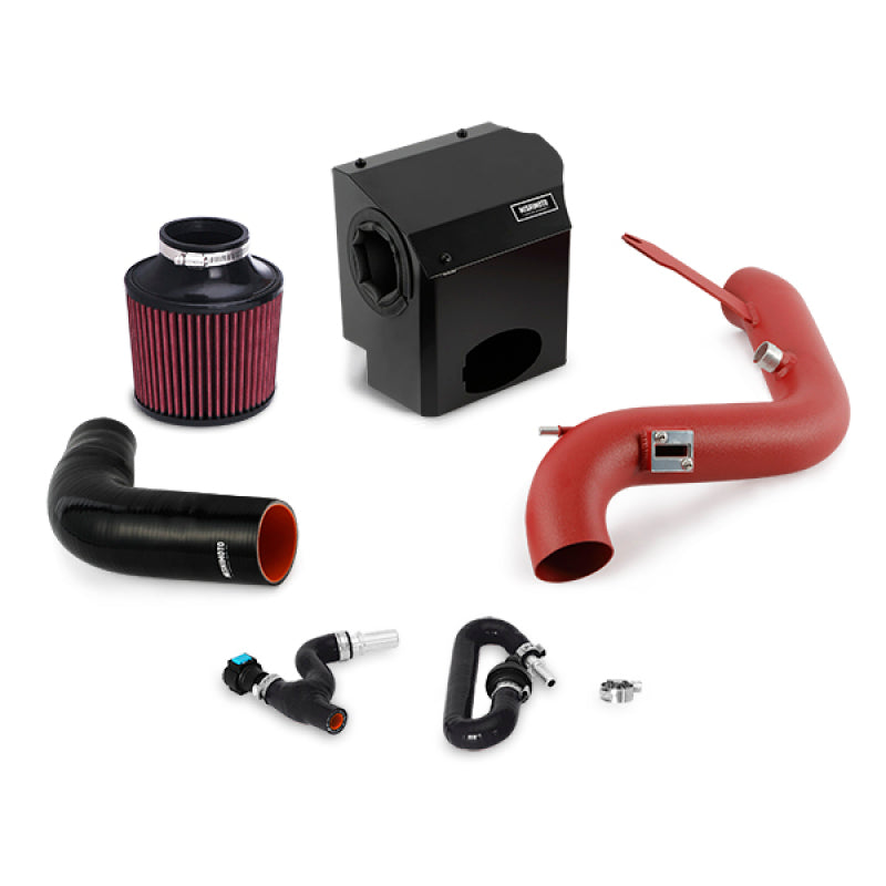 Mishimoto 2016 Ford Fiesta ST 1.6L Performance Air Intake Kit - Wrinkle Red-thumbmail-31