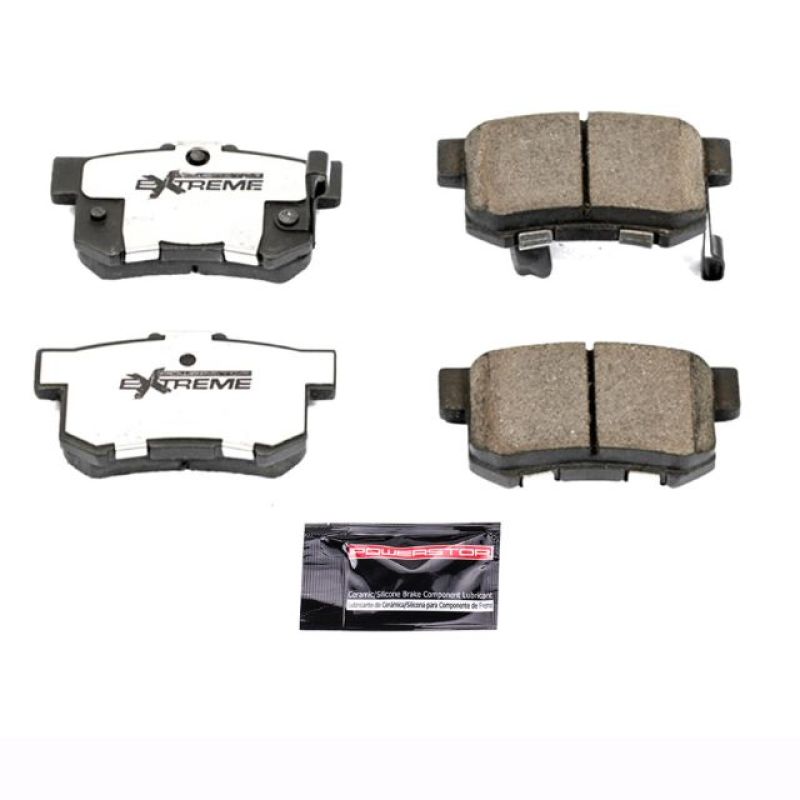 Power Stop 97-99 Acura CL Rear Z26 Extreme Street Brake Pads w/Hardware-thumbmail-1