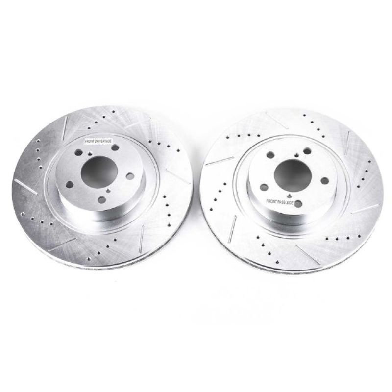 Power Stop 13-16 Scion FR-S Front Evolution Drilled & Slotted Rotors - Pair-thumbmail-1