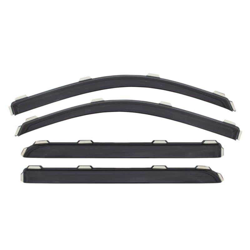 AVS 11-15 Kia Optima Ventvisor In-Channel Front & Rear Window Deflectors 4pc - Smoke-thumbmail-18