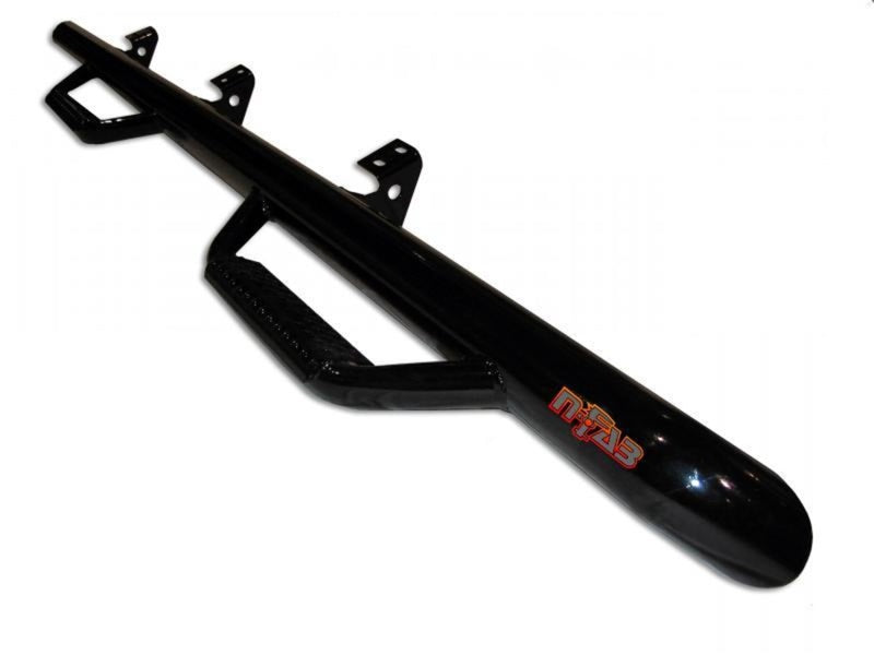 N-Fab Nerf Step 15-17 GMC - Chevy Canyon/Colorado Crew Cab 5ft Bed - Tex. Black - W2W - 3in-thumbmail-4