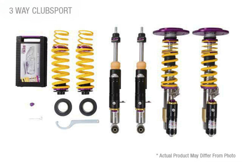 KW Porsche 911 996 GT2 GT3 Clubsport Coilover Kit 3-Way-thumbmail-2