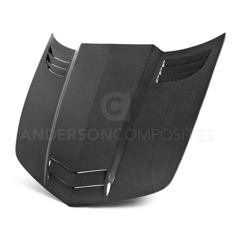 Anderson Composites 10-13 Chevy Camaro TT-Style Carbon Fiber Hood-thumbmail-2