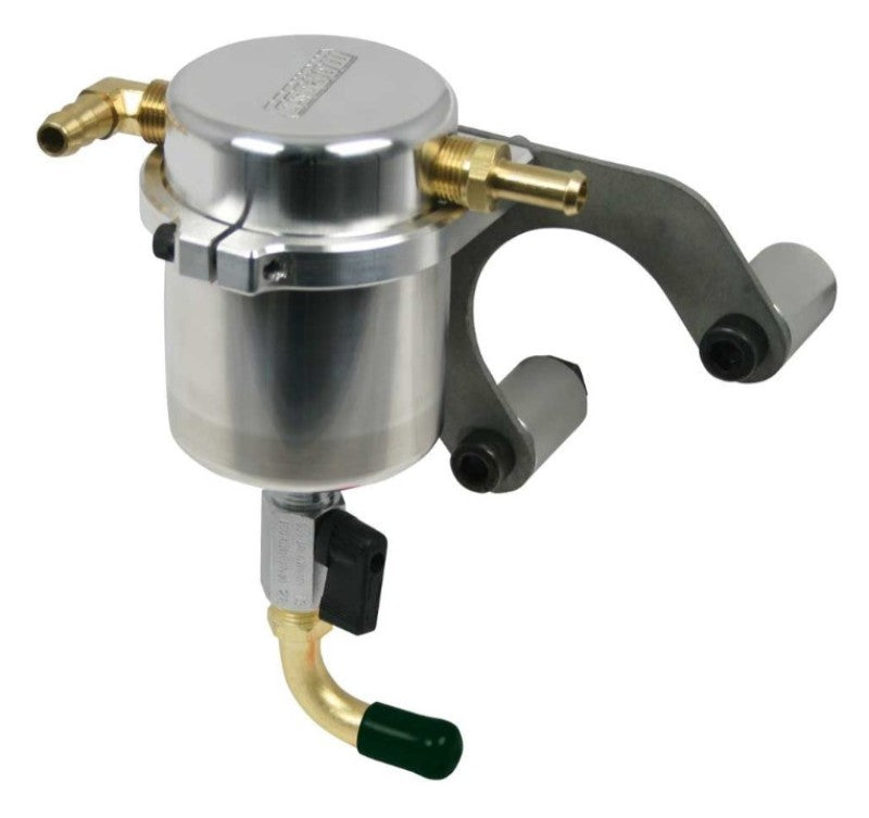 Moroso 97-04 Chevrolet Corvette Air/Oil Separator Catch Can - Billet Aluminum-thumbmail-1
