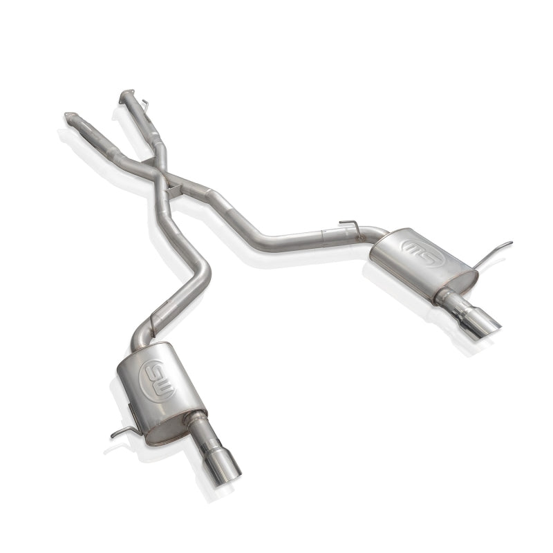 Stainless Works 11-20 Dodge Durango 5.7L 3in Legend Catback w/4in Polished Tips-thumbmail-1