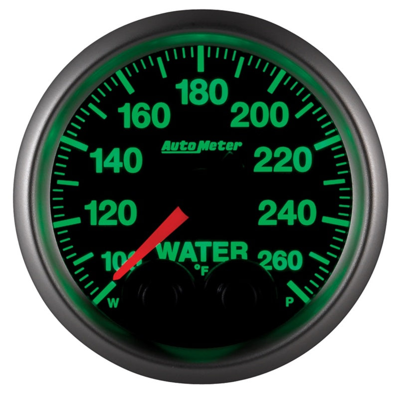 Autometer Elite 52mm 100-260 Degress F Water Temperature Peak and Warn Gauge w/ Electonic Control-thumbmail-7