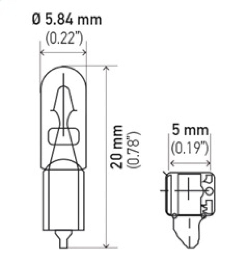 Hella Bulb 2721 12V 1.2W W2x4.6d T1.5-thumbmail-7
