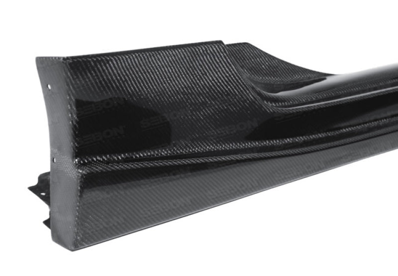 Seibon 09-10 Nissan 370Z NS Carbon Fiber Side Skirts-thumbmail-6